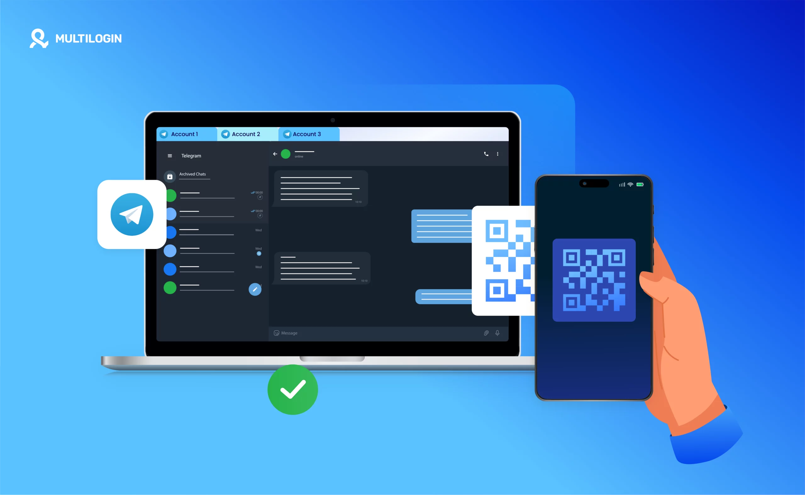 After a contact appears on Telegram, use Telegram number filtering to quickly find the target user.