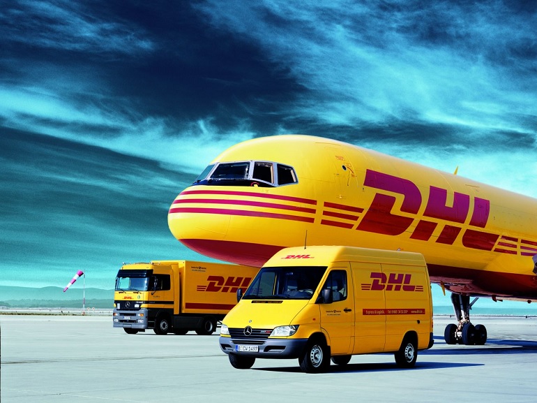 DHL account maintenance